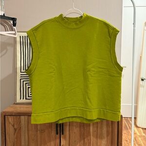 ARQ DEON vest dyed green